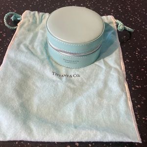Brand new never used Tiffany’s Jewelry Case with storage bag